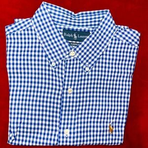 Polo by Ralph Lauren Casual Shirt Button-down plaid blue